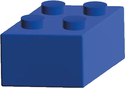 Lego bleu